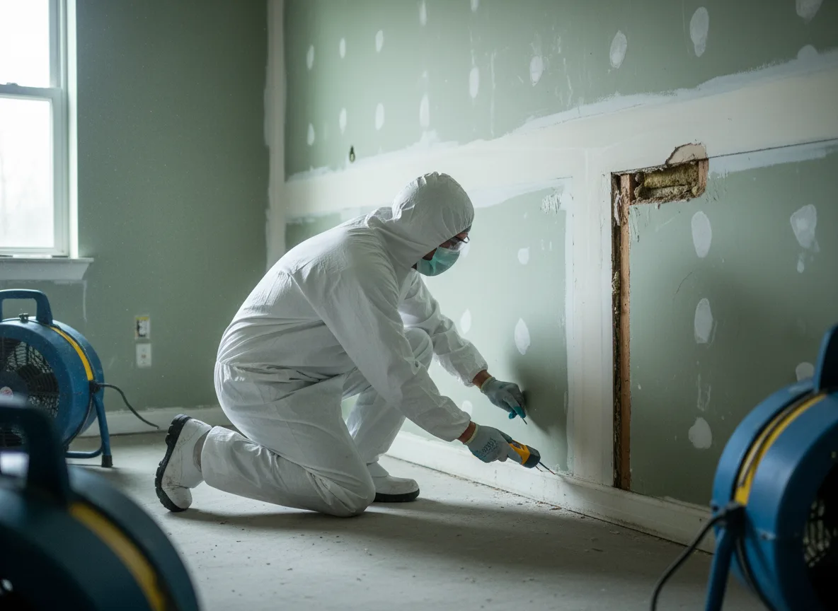 Water Damage Restoration company in Hamshire, TX